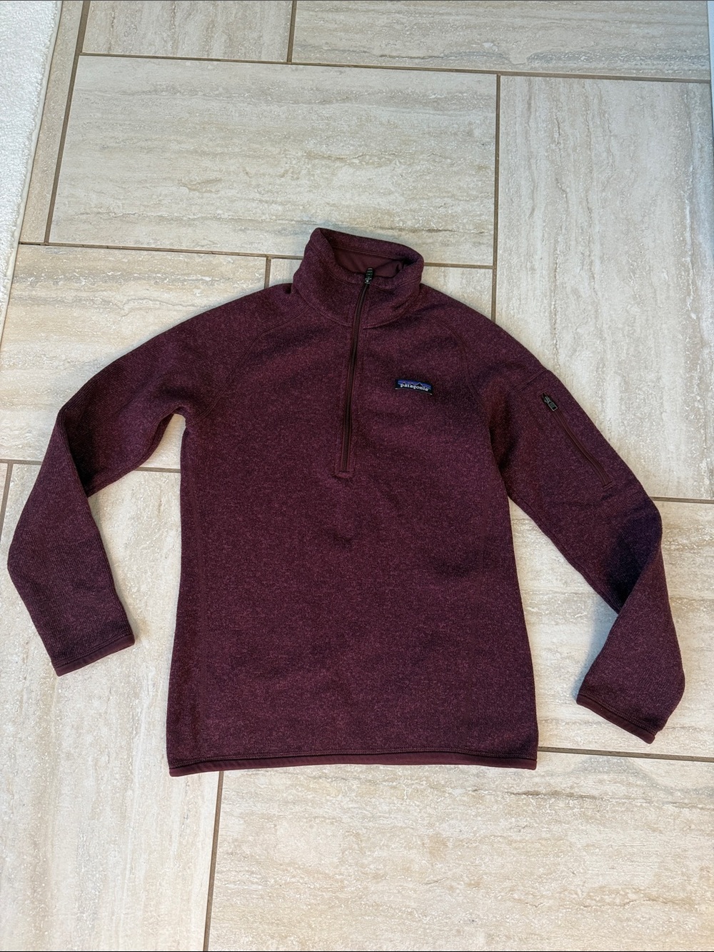 Patagonia Women's Better Sweater 1/4-Zip Fleece Pullover Size X-Small